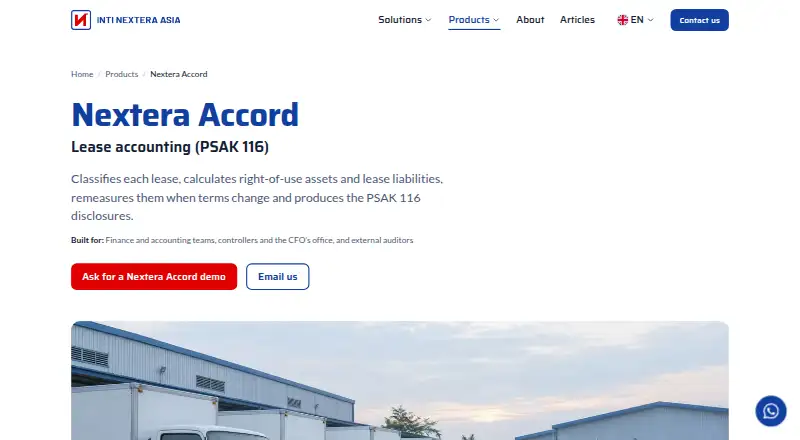 Nextera Accord's website