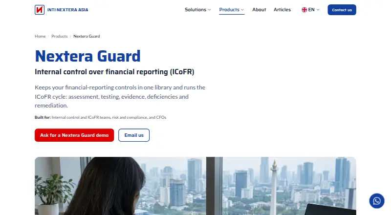 Nextera Guard's website