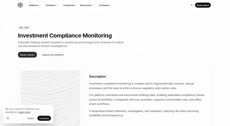 Next Gate Tech Investment Compliance Monitoring's website