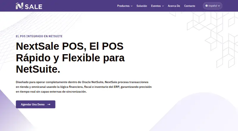 The NextSale homepage