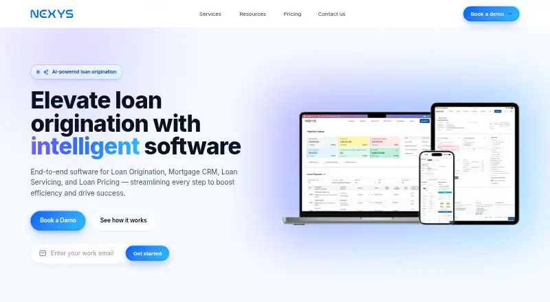Nexys's website