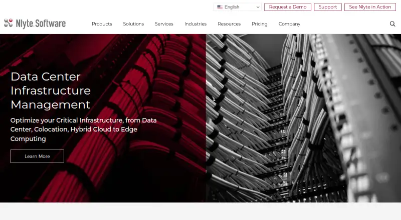 Nlyte's website