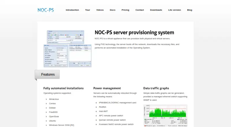 The NOC-PS homepage