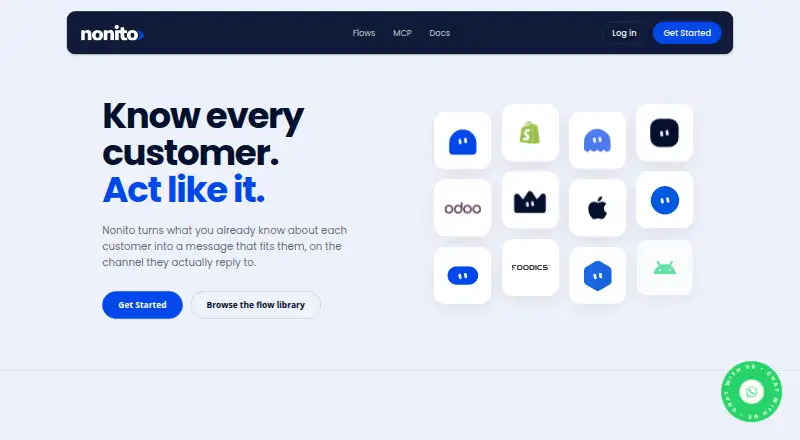 The Nonito homepage