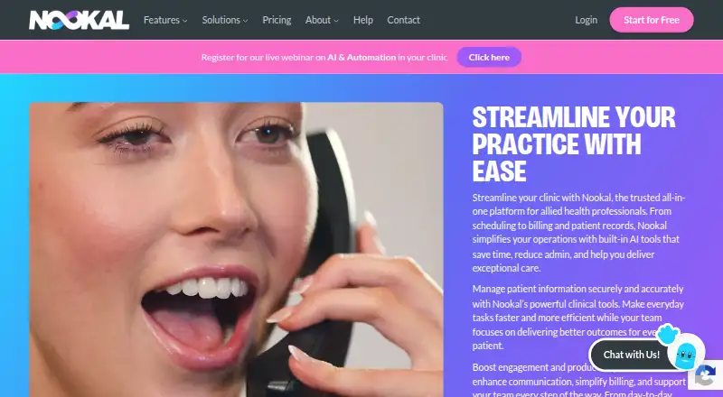Nookal's website