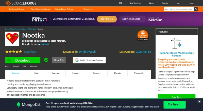 Nootka's website