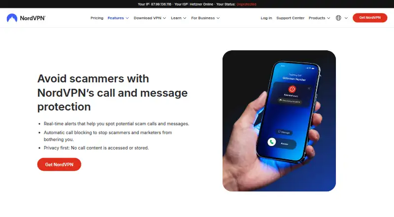 HangUp's website