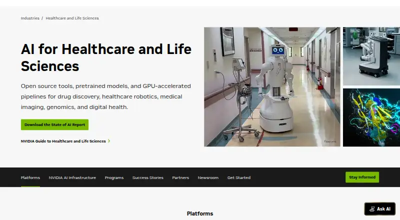 BioNeMo's website