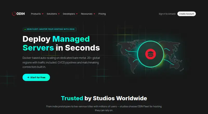 ODIN Fleet's website