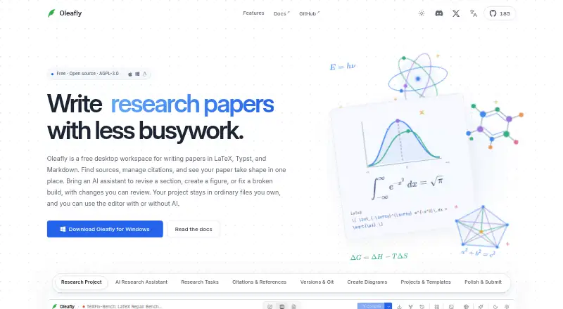 Oleafly's website