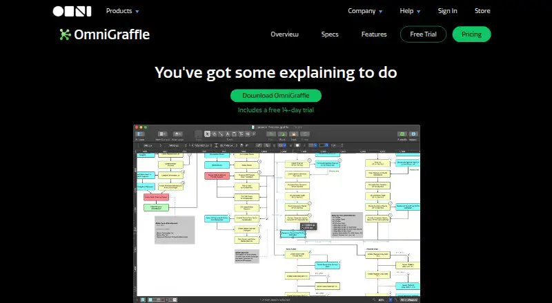 OmniGraffle's website