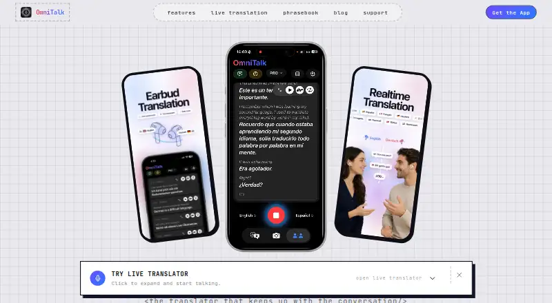 OmniTalk's website