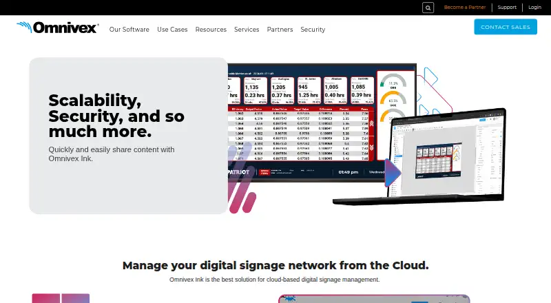 Omnivex Ink's website