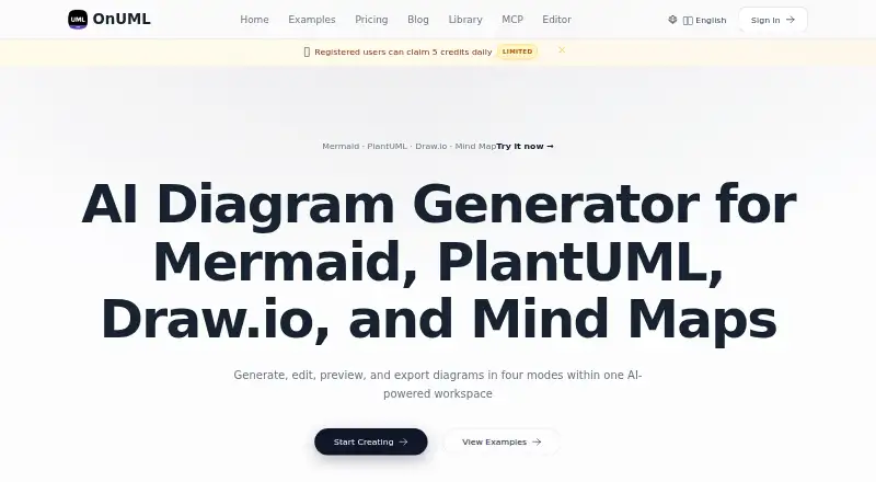 OnUML's website
