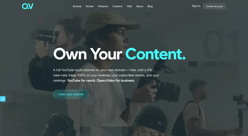 Open.Video's website