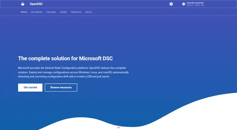 OpenDSC's website