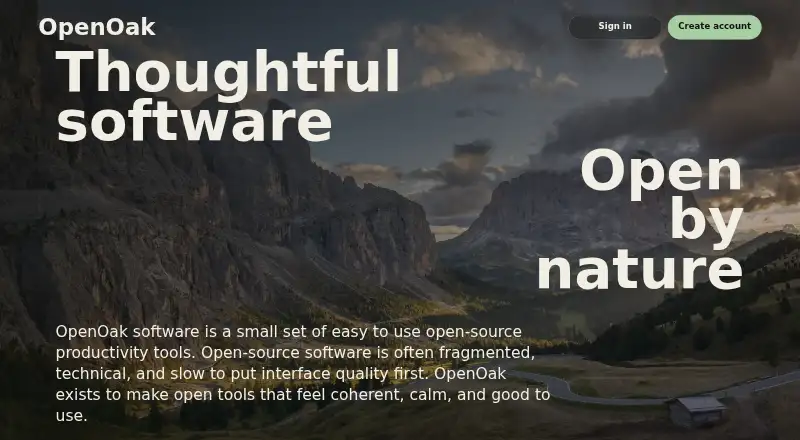 OpenTodo's website