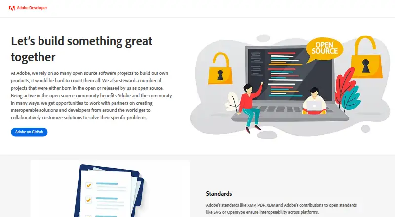 Adobe PDF Library SDK's website