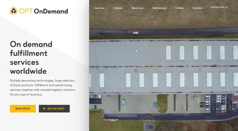 OPT OnDemand's website
