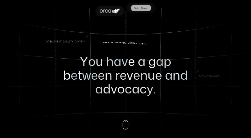 Orca's website
