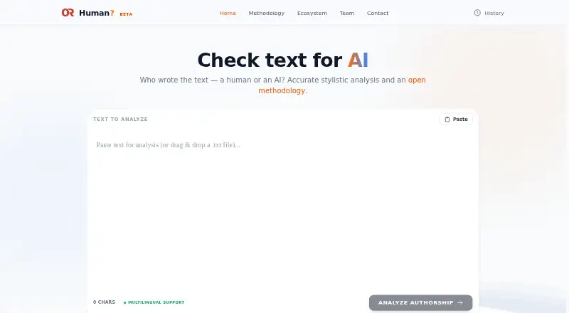 Orhuman's website