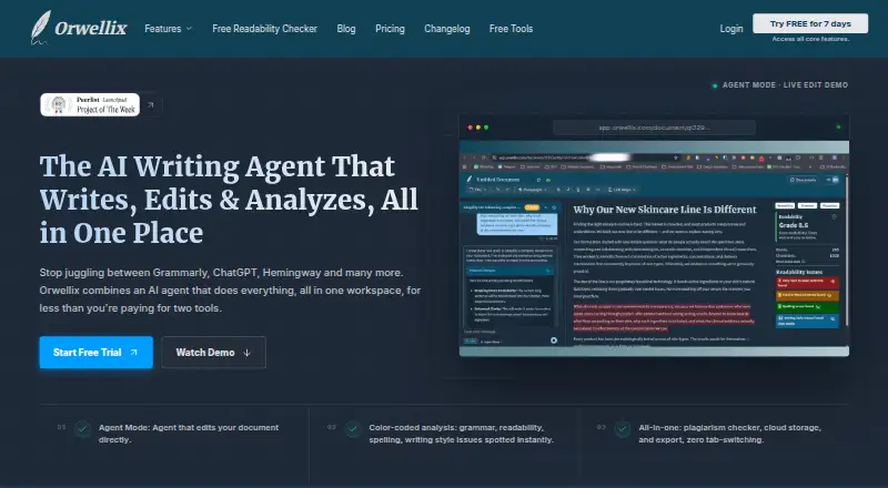 Orwellix's website