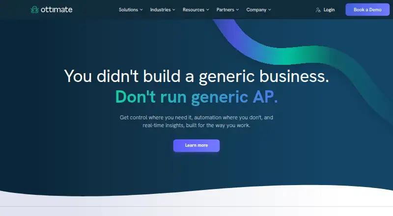 The Ottimate homepage