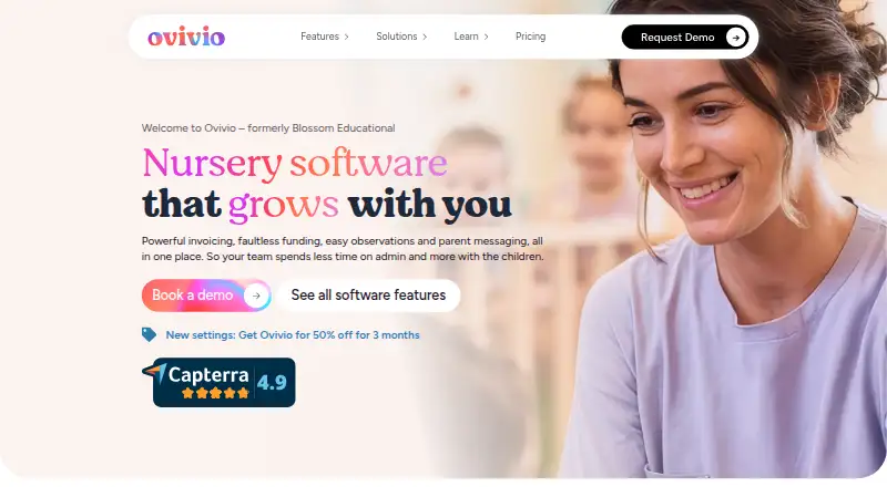 Ovivio's website