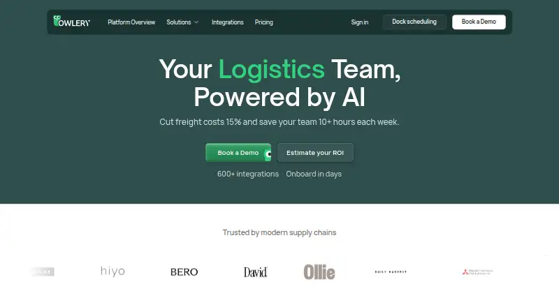The Owlery homepage