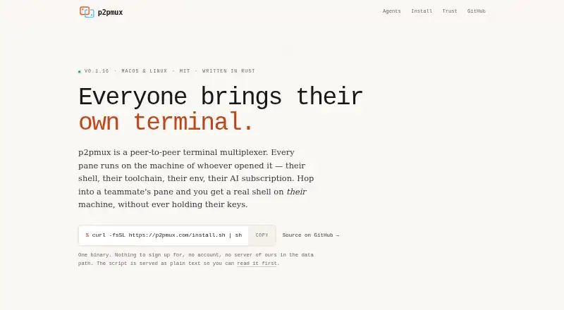 p2pmux's website