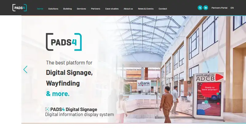 PADS4's website
