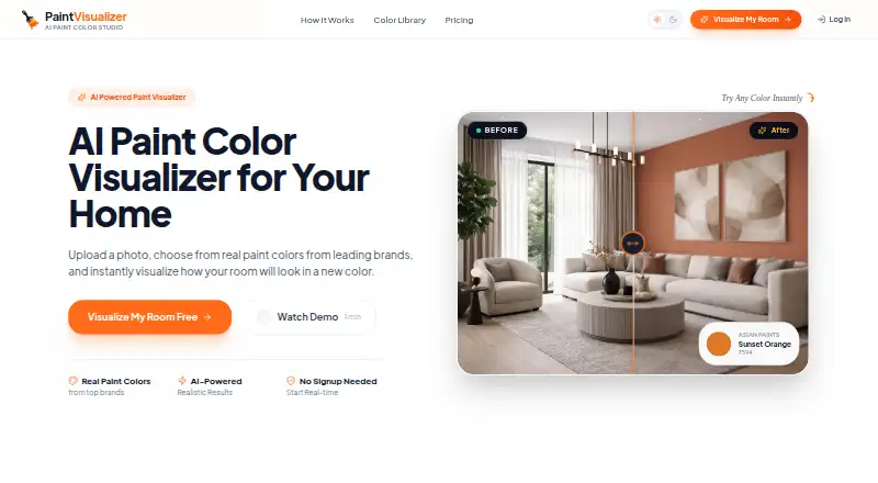 PaintVisualizer.app's website