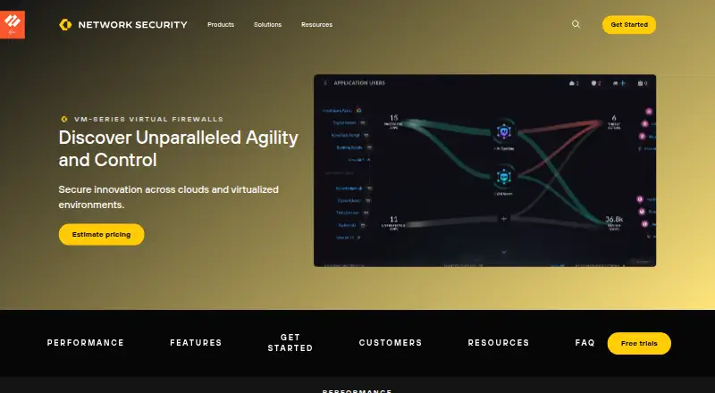 VM-Series's website