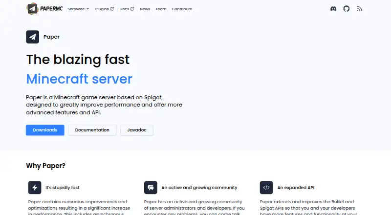 Paper's website