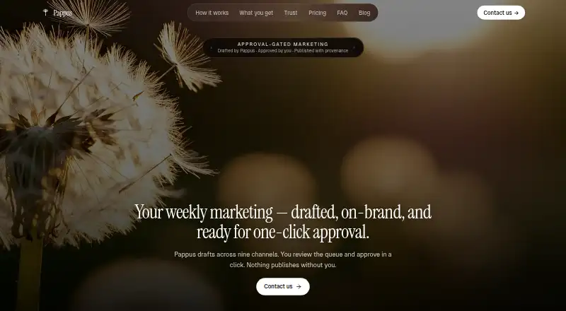 Pappus's website