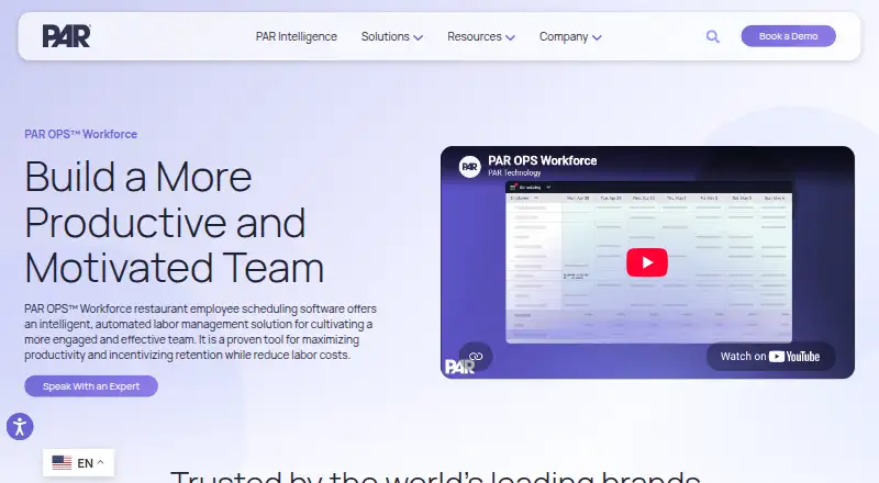 PAR OPS Workforce's website
