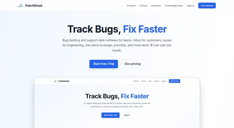 PatchDesk's website