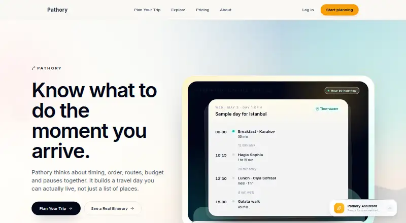 Pathory's website