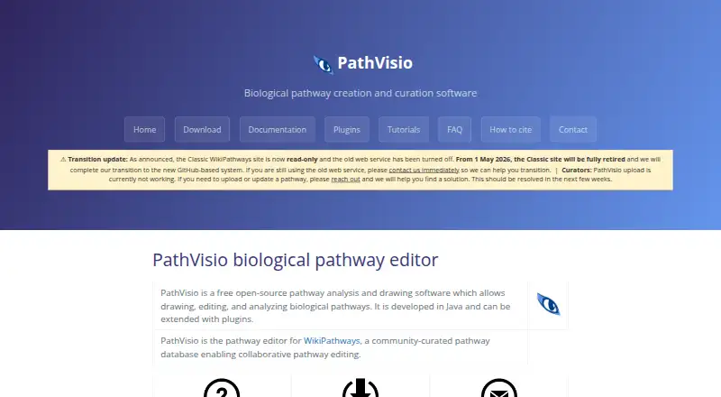 PathVisio's website