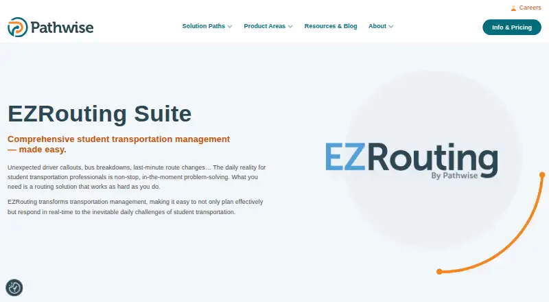 EZRouting's website