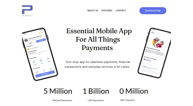 PayMaster's website