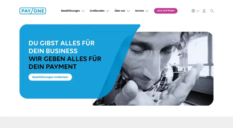 PAYONE's website