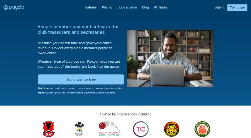 Payzip's website