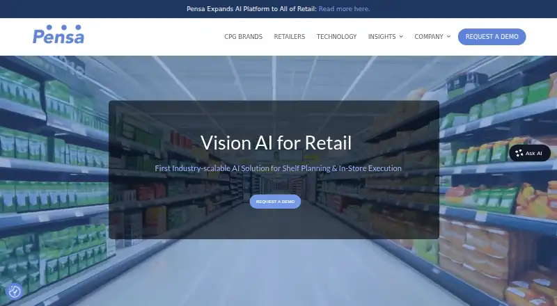 Pensa Systems's website