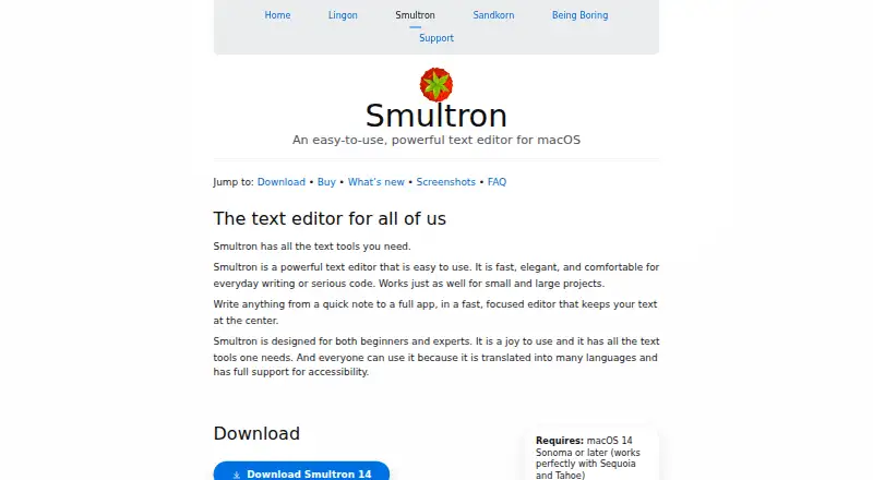 Smultron's website