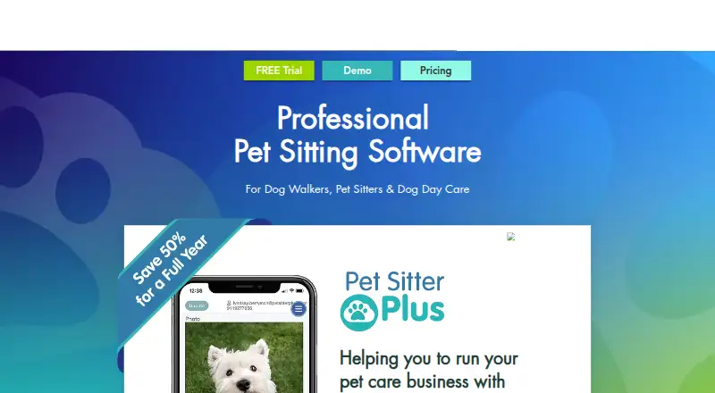 Pet Sitter Plus's website