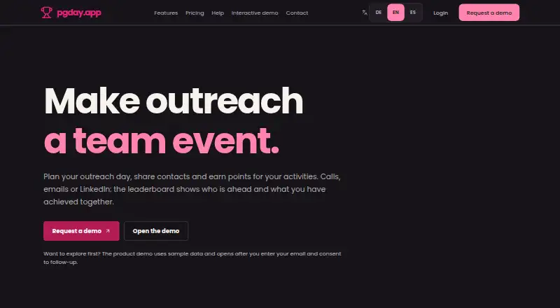 PGday's website