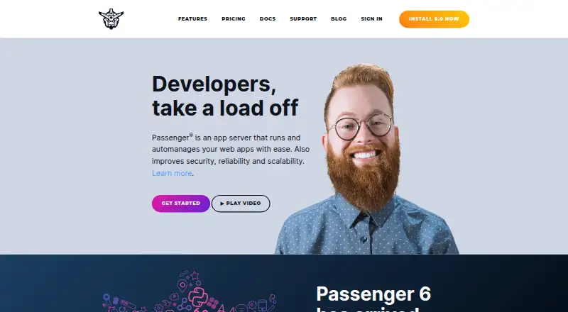 Phusion Passenger's website
