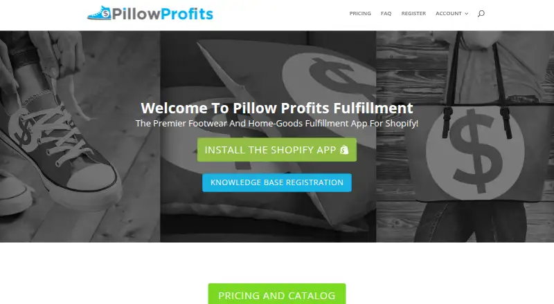 Pillow Profits's website