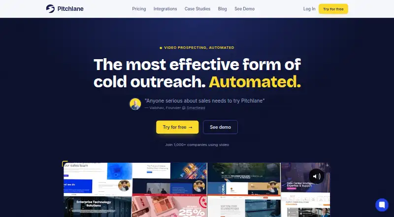Pitchlane's website